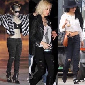 Current Elliott Skinny Jeans Night Wash 24